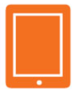 Orange tablet
