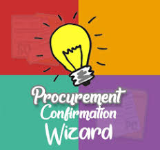 procurement confirmation wizard